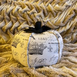 Paris Pumpkin Pillow
